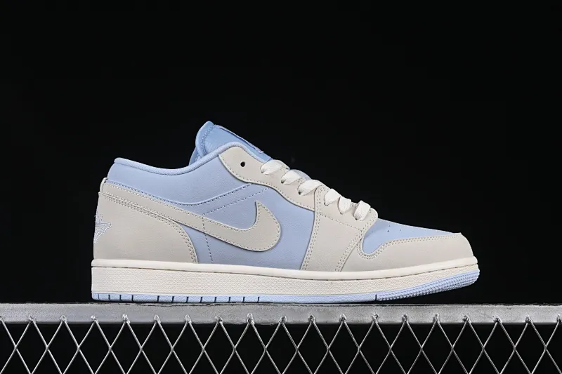 All categories Air Jordan Jordan series basketball shoes Air Jordan 1 Low Air Jordan 1 Low "Hydrogen Blue" gray blue low-top cultural and casual sneakers IB4003-407